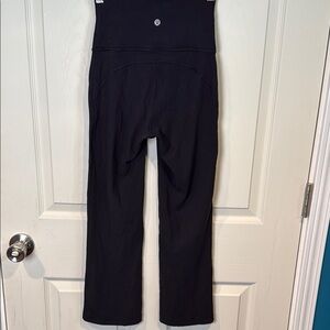 Lululemon Black Flared Yoga Pants